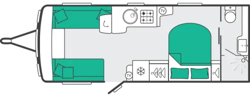 Swift Conqueror Grande 645 2027 floor plan