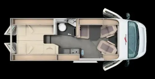 Malibu Relax 640 LE R 2027 floor plan