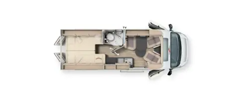 Malibu Van First Class - Two Rooms 640 LE RB GT Skyview 2027 floor plan
