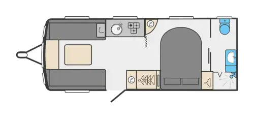 Sprite Major 4 SB Grande 2025 floor plan