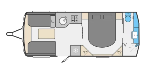 Swift Elegance Grande 780 2025 floor plan