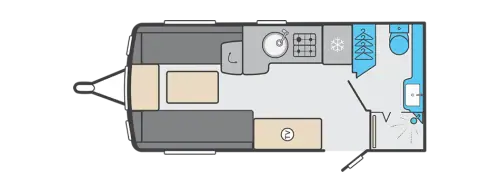 Swift Challenger 480 2025 floor plan