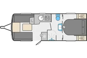 Swift Exclusive Challenger 560 2025 floor plan
