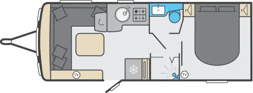 Swift Conqueror 650L Grande 2026 floor plan