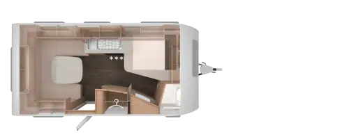 Knaus Sport 450FU 2026 floor plan