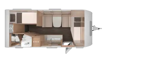 Knaus Sport 500KD 2026 floor plan