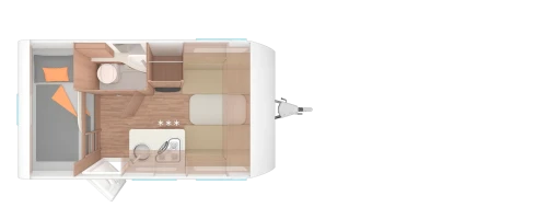 Weinsberg Caraone 400LK/UK 2025 floor plan