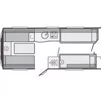 Swift Challenger 565 2019 floor plan