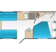 Coachman VIP 560/4 2015 floor plan
