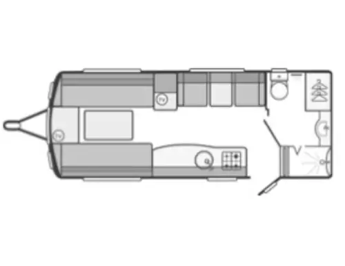 Swift Sterling Elite 530 2016 floor plan
