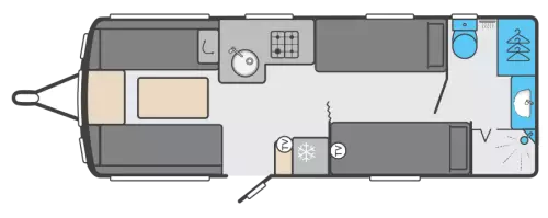 Swift Elegance 565 2017 floor plan