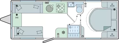 Bailey Unicorn Cabrera Black Edition 2021 floor plan