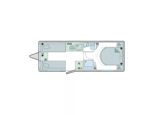 Bailey Phoenix Plus 640 2022 floor plan