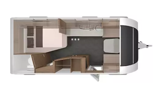 Knaus Sport 500UF Silver Edition 2021 floor plan