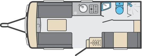 Swift Sprite Alpine 4 DB 2026 floor plan