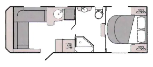 Coachman Laser Xcel 845 2022 floor plan