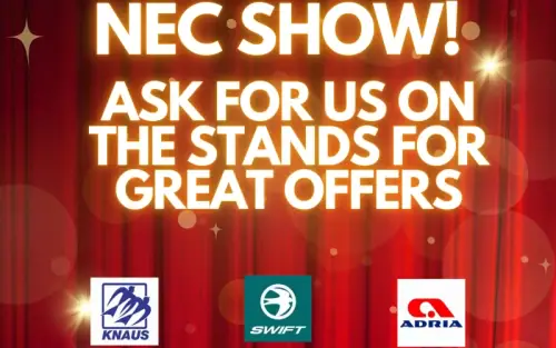 NEC CARAVAN AND MOTORHOME GREAT OFFERS
